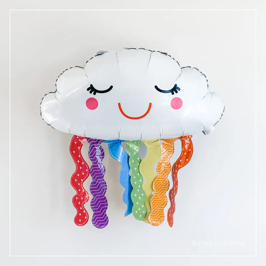 30" Cloud Rainbow Balloon